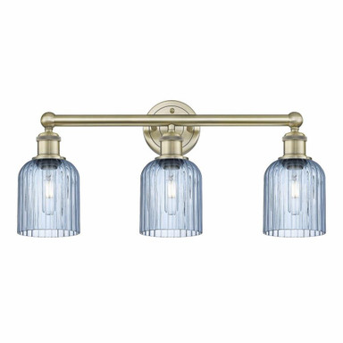 Bridal Veil 3 Light Bath Vanity 23 Inch Wide by Innovations - 616-3W-G559-5-GL
