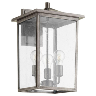 Riverside 3 Light Outdoor Wall Lantern 18 Inch Tall by Bailey Street Home - 183-BEL-4350762