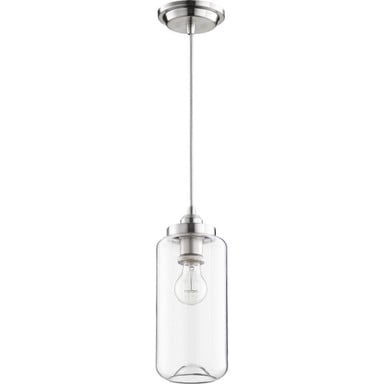 1 Light Transitional Mini Pendant 12.75 Inch Tall by Bailey Street Home - 183-BEL-3400053