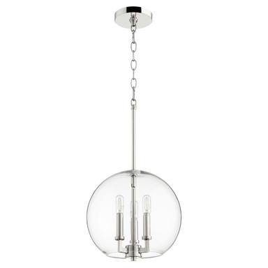 3 Light Medium Pendant 14 Inch Tall by Bailey Street Home - 183-BEL-3399812