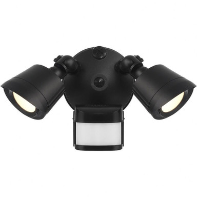 22W 2LED 3CCT Motion Sensor Double FloodLight 7.87 Inch Wide by Savoy House - 4-FLOOD-MS-A2-3CCT
