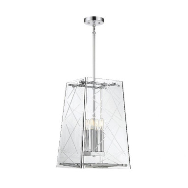 Kole 4 Light Medium Pendant by Savoy House - 3-1617-4