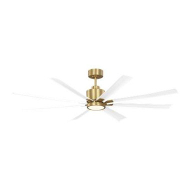Flera Smart 65 8 Blade Ceiling Fan with Light Kit 65 Inch Wide Generation - 8FLSM65