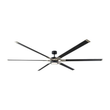 Loft 6 Blade Ceiling Fan Includes Light Kit 96 Inch Wide by VC Fan - 6LFR96D