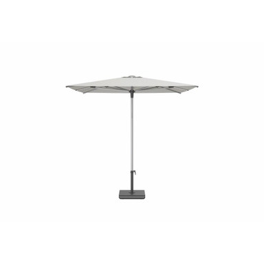 7.5 Foot Anodized Aluminum Manual Lift Square Market Umbrella by Shademaker - AQU-23S