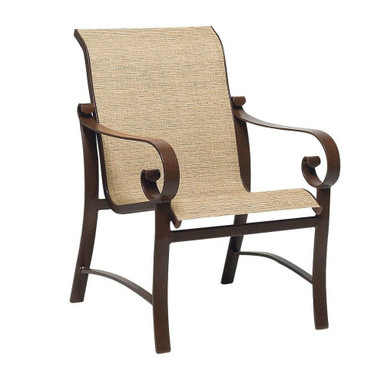 Belden 35.5 Inch Sling Dining Armchair by Woodard - 62H401
