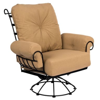 Terrace 43 Inch Swivel Rocking Lounge Chair by Woodard - 790077
