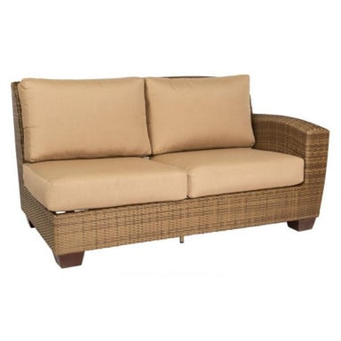 Saddleback 63 Inch Right Arm Facing Love Seat Sectional by Woodard - S523021R