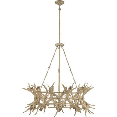 Second Piece 8 Light Oversized Chandelier by Bailey Street Home - 159-BEL-4636172