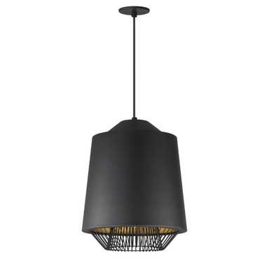 Bishop's Lawn - 9W 1 LED Pendant-19 Inches Tall and 15.75 Inches Wide - 174-BEL-4964953