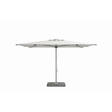 16.5 Foot Anodized Aluminum Crank Lift Square Market Umbrella by Shademaker - AST-50S