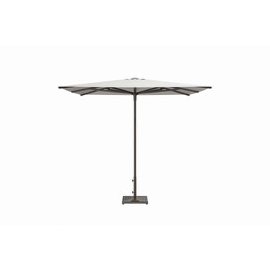 8 Foot Anodized Aluminum Manual Lift Square Market Umbrella by Shademaker - LIB-25S