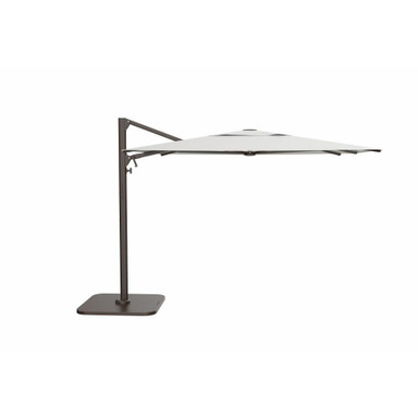10 Foot Aluminum Manual Lift Square Cantilever Umbrella by Shademaker - SOL-30S