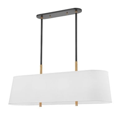Bowery 8 Light Oversized Linear Chandelier by Hudson Valley - 3747