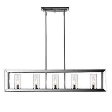 Vine Yard 5 Light Linear Pendant 41 Inch Wide by Bailey Street Home - 170-BEL-4158883