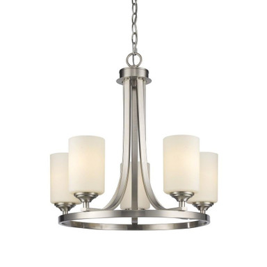 Bordeaux 5 Light Chandelier 21.5 Inches Wide by 21.5 Inches High by Z-Lite - 435-5B