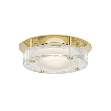Quay Drift 12W 1 LED 8.25 Inch Wide Flush Mount by Bailey Street Home - 116-BEL-3827043