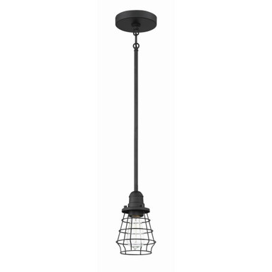 Churston Rise - 1 Light Cage Mini Pendant In Transitional/Modern and Contemporary Style-8.63 Inches Tall and 5 Inches Wide - 139-BEL-3827791