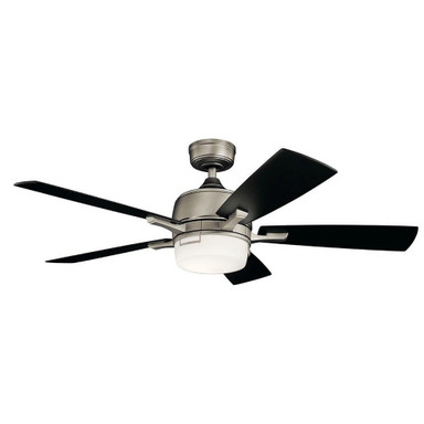 Beatrice Head Ceiling Fan with Light Kit 52 inches wide by BSH - 147-BEL-2942182
