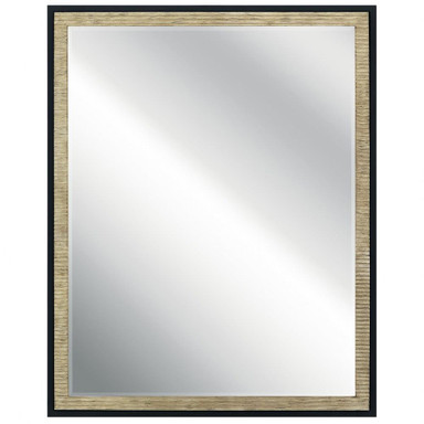 30 Inch Rustic Rectangular Decorative Wall Mirror by Bailey Street Home - 147-BEL-2748633