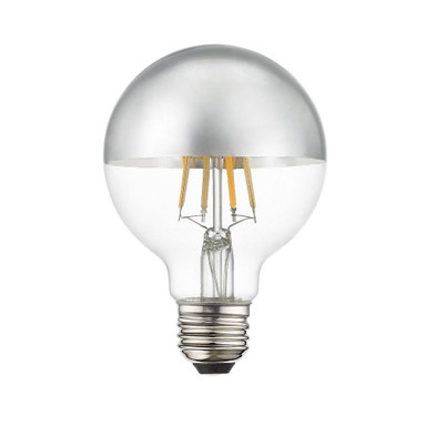 7.7W E26 Medium Base G25 Globe Filament LED Lamp (Pack of 60) by Livex  - 960818X60