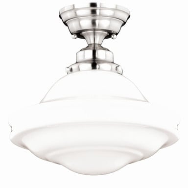Huntley 1 Light 4.75 Inch Wide Semi Flush Mount by Vaxcel - C0176