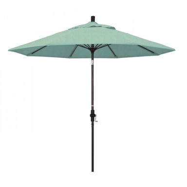 9 Foot Collar Tilt Crank Lift Round Market Umbrella by CA Umbrella - GSCUF908-O