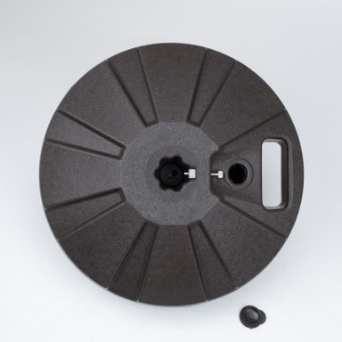 16 Inch Plastic Umbrella Base Fits 1.5 Inch Umbrella Poles by Fiberbuilt - PB16