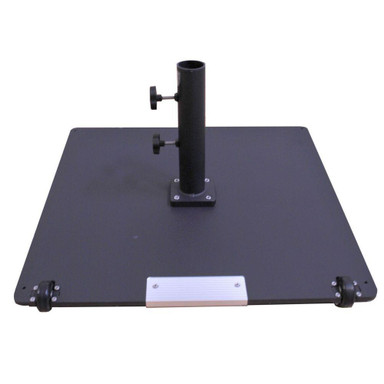 Steel Plate 95 lb. Square Base by Galtech International - 095sq