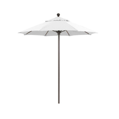 6 Foot Aluminum Manual Lift Octagon Market Umbrella by Galtech - 715