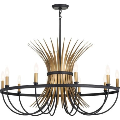 Baile 9 Light Oversized Chandelier by Kichler - 52459