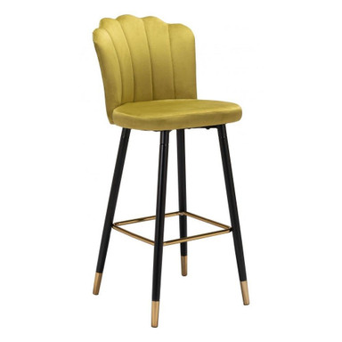 Zinclair Bar Chair 42.1 Inch Tall and 17.7 Inch Wide by Zuo Modern - 109226