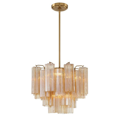 Addis 4 Light Small Chandelier by Crystorama - ADD-300