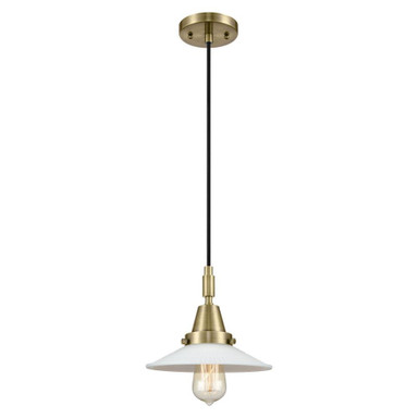 Halophane 1 Light Cord Mini Pendant 9.13 Inch Tall by Innovations - 447-1P-G1