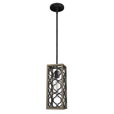 Gablecrest 1 Light Mini Pendant by Hunter Fans - 19390