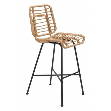 Murcia Bar Chair 45.3 Inch Tall and 18.5 Inch Wide by Zuo Modern - 703951