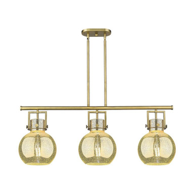 Newton Sphere 3Light Stem Island 16.38 Inch X 41.5 Inch Wide by Innovations - 411-3I-G410-10_P