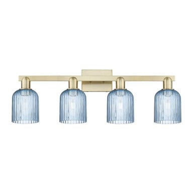 Bridal Veil 4 Light Bath Vanity 10.75 Inch and 32 Inch Wide by Innovations - 716-4W-G559-5_P
