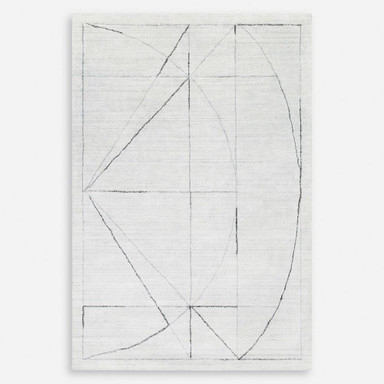 Woodcote Way Rug In Modern Style 108 Inches Tall and 72 Inches Wide by BSH - 208-BEL-4614796