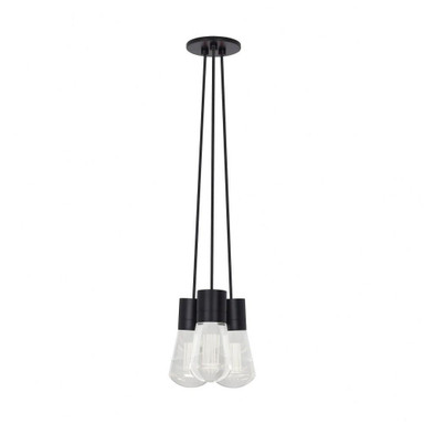 Alva 27W 3 LED Pendant 7.1 Inch Tall X 9 Inch Wide by Visual Comfort Modern - 700TDALVPMC3-3
