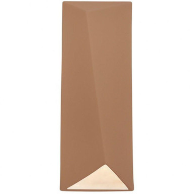 Ambiance LED ADA Diagonal Rectangular Outdoor Wall Mount by Justice Design - CER-5890W