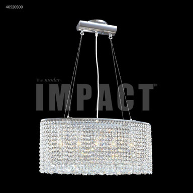 Contemporary 5 Light Mini Chandelier by James Moder 40520