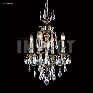 Brindisi 4 Light Small Chandelier by James Moder - 40614MB