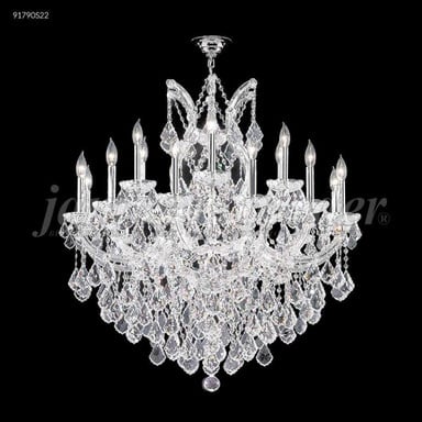 Maria Theresa Grand 19 Light Oversized Crystal Chandelier by James Moder - 91790-EURO