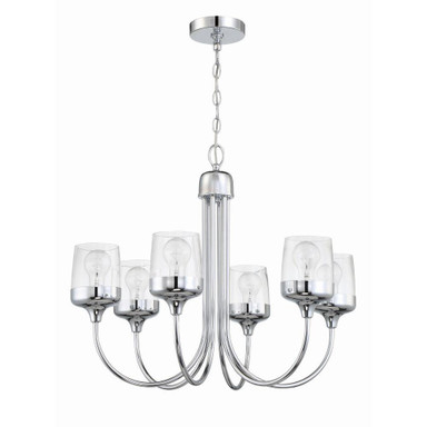 Wrenn 6 Light Medium Chandelier by Craftmade - 58126
