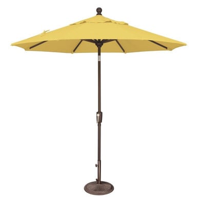 7.5 Foot Aluminum Crank Lift Octagon Market Umbrella by Simply Shade - SSUM97