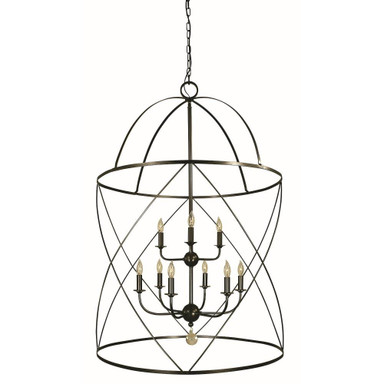 Nantucket 6 Light Large Chandelier by Framburg - 4419MB