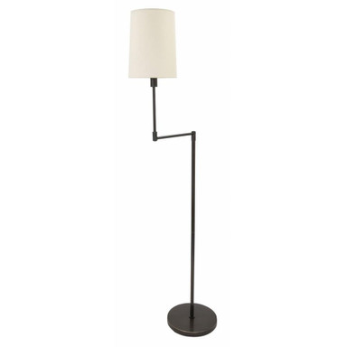 Wolcott 1 Light Swing Arm Floor Lamp 61.75 x 18.5 Inches by House of Troy - WOL400-OB