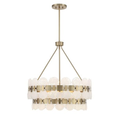 Bancroft 5 Light Chandelier 27 Inch Tall and 24 Inch Wide By Savoy House - 1-3606-5
