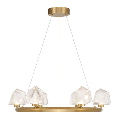 Castello 24W 6 LED Chandelier 6 Inch Tall and 26.5 Inch Wide By Savoy House - 1-1237-6
